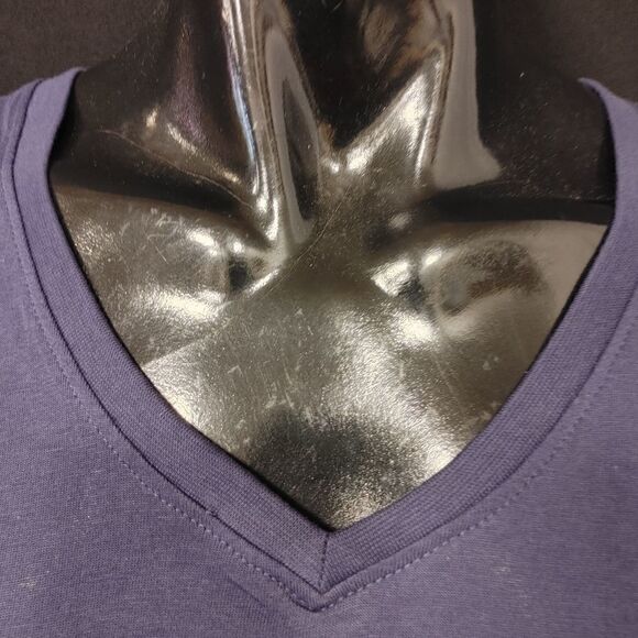 LADIES NFL TEAM APPAREL. LA RAMS V NECK T SHIRT - Picture 4 of 7